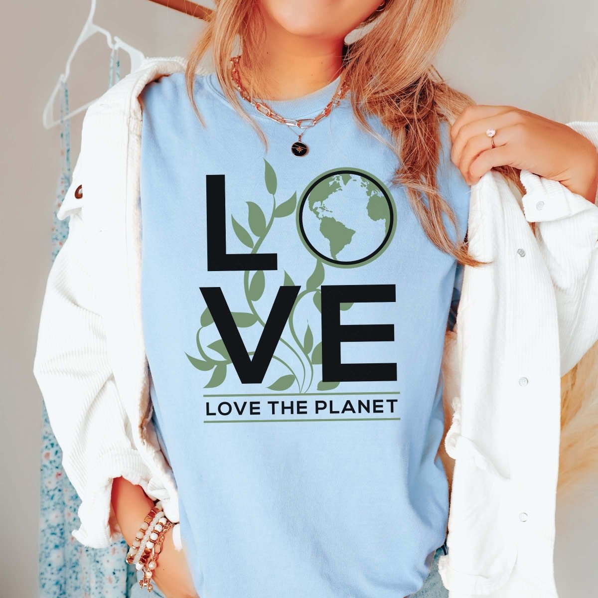 Love the Planet Comfort Color Wholesale Tee - Limeberry Designs