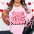 Love Vibes Checkered Wholesale Comfort Color Tee - Limeberry Designs