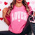 Lover With Heart Wholesale Comfort Color Tee - Limeberry Designs