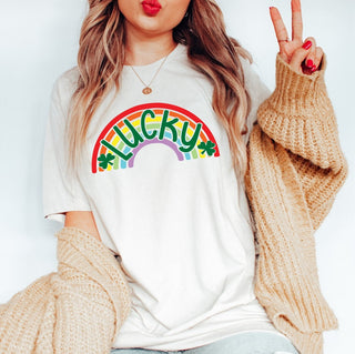 Lucky Rainbow Tee - Limeberry Designs