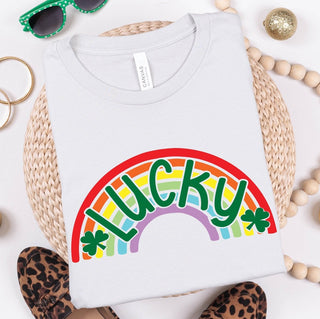 Lucky Rainbow Tee - Limeberry Designs