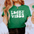 Lucky Vibes Tee - Limeberry Designs