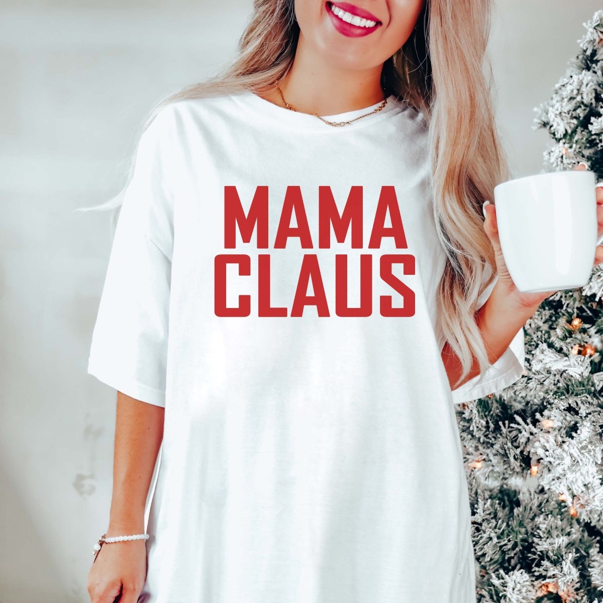 Mama claus Comfort Color Wholesale Tee - Limeberry Designs