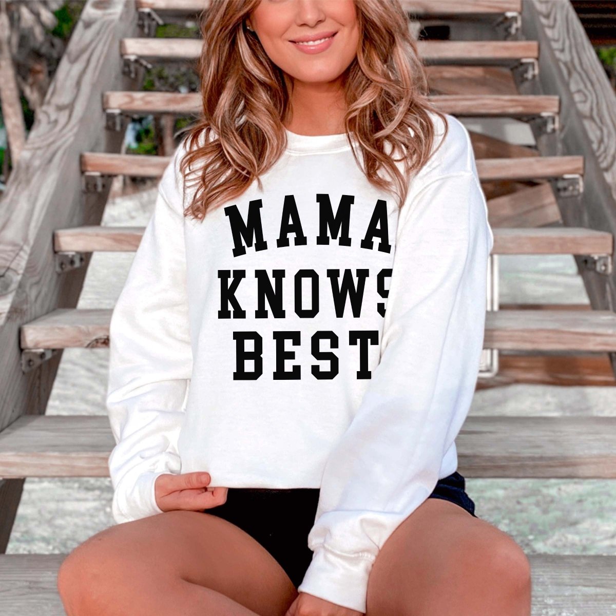 Mama Knows Best Crew - Limeberry Designs