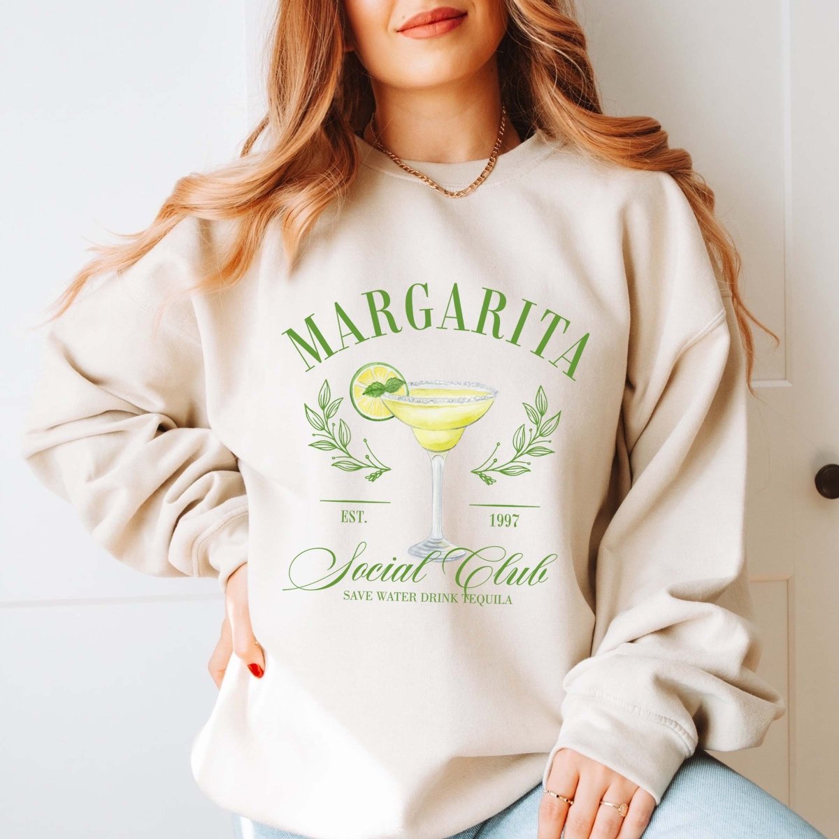 Margarita Social Club Wholesale Crew Sweatshirt - Limeberry Designs