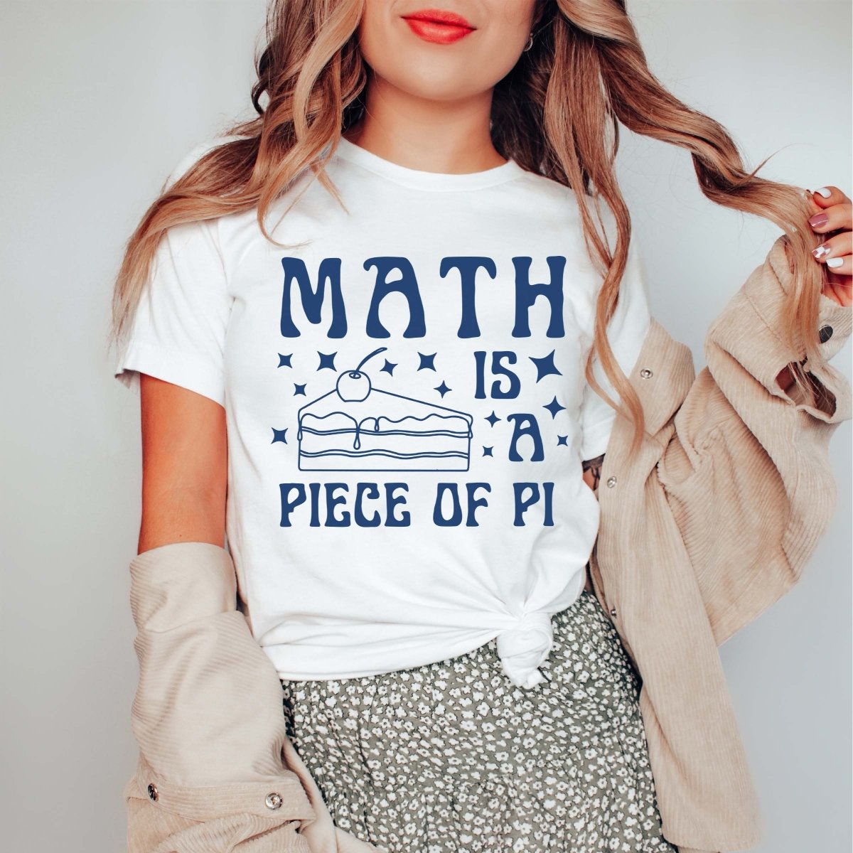 Math is a Piece of Pie Tee - Limeberry Designs