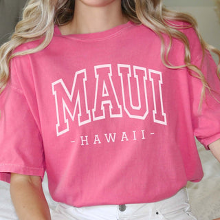 Maui Hawaii Comfort Color Tee - Limeberry Designs