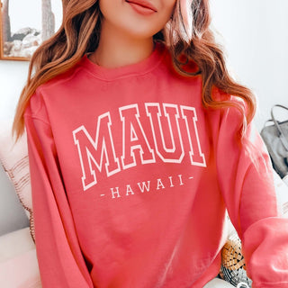 Maui Hawaii Comfort Colors Crew - Limeberry Designs