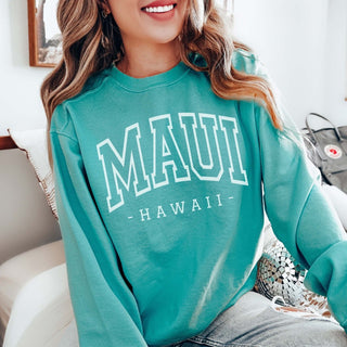 Maui Hawaii Comfort Colors Crew - Limeberry Designs