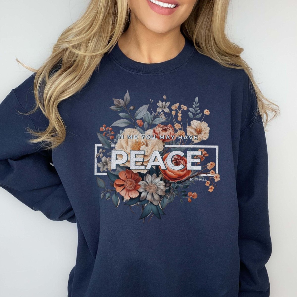 May You Have Peace Wholesale Crew Sweatshirt - Limeberry Designs