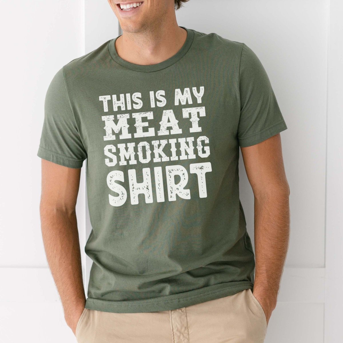 Meat Smoking Shirt Tee - Limeberry Designs