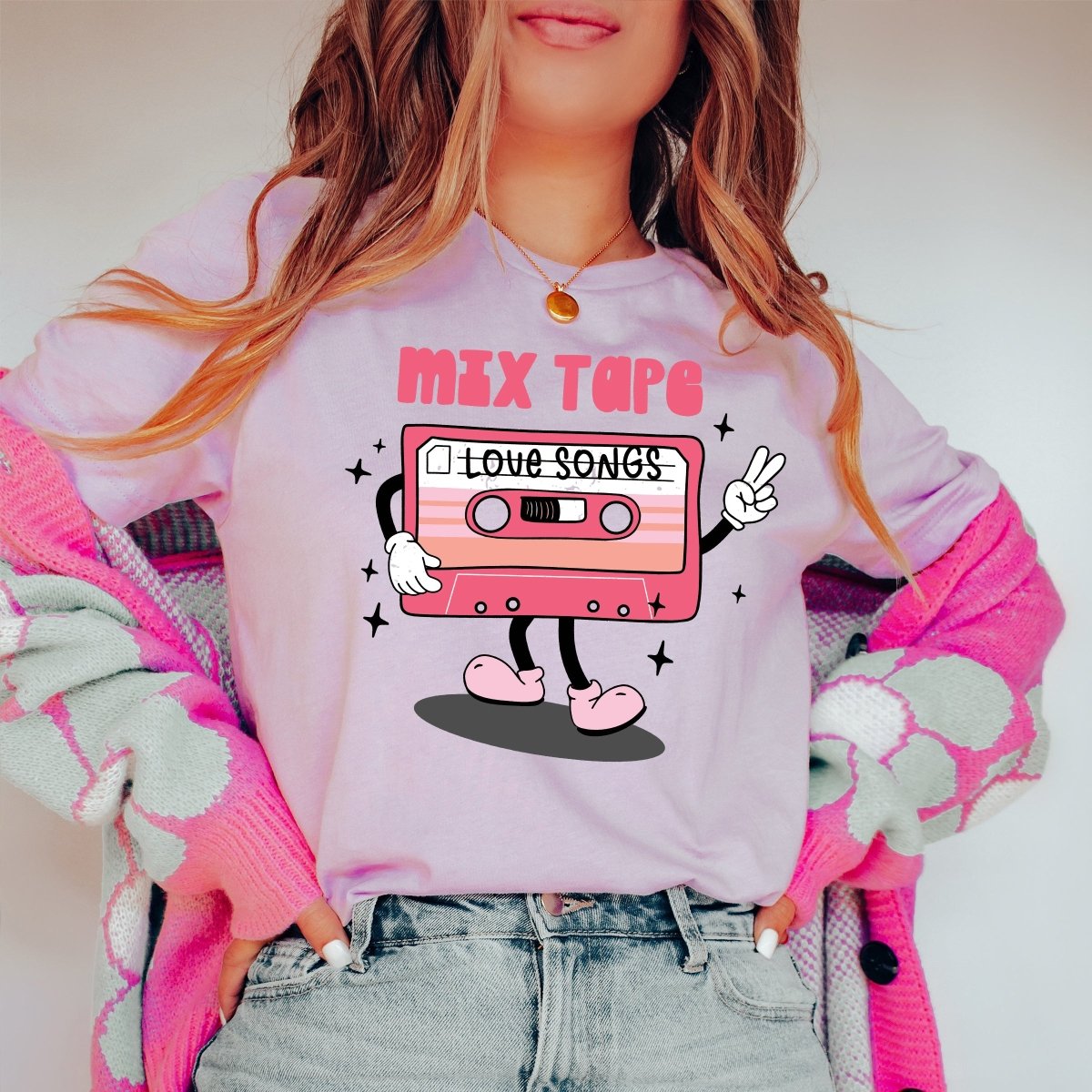 Mix Tape Love Songs Tee - Limeberry Designs