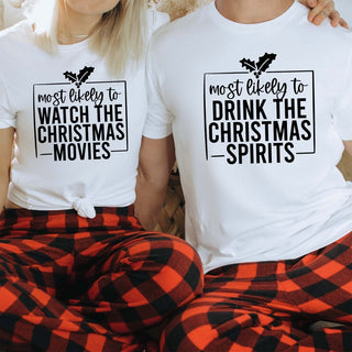 Most Likely - Christmas Classic Graphic Tee - Limeberry Designs