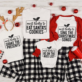 Most Likely - Christmas Classic Graphic Tee - Limeberry Designs