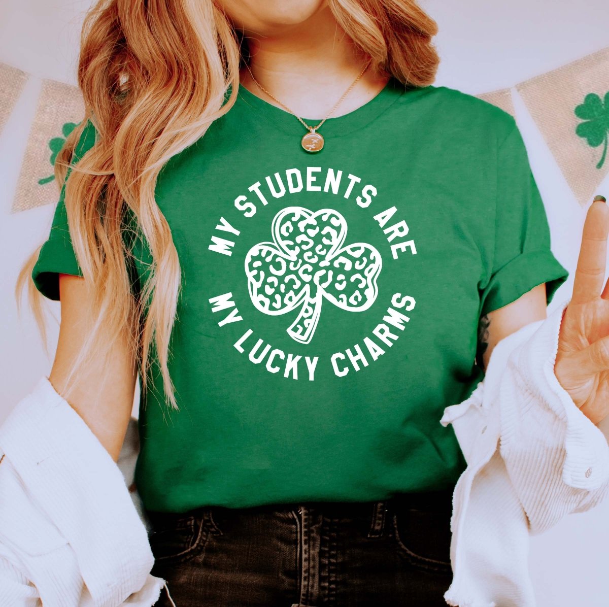 My Students Are My Lucky Charms Tee - Limeberry Designs