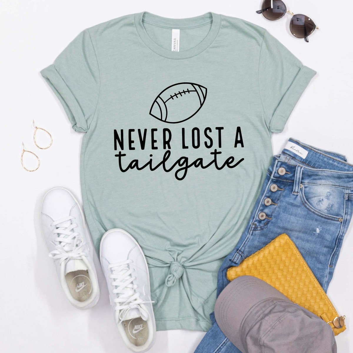 Never Lost a Tailgate Tee - Limeberry Designs