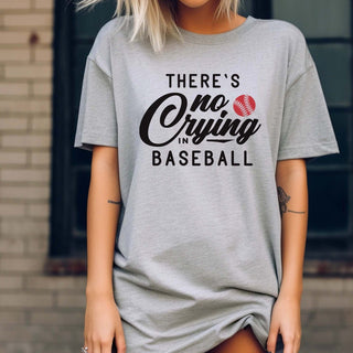 No Crying In Baseball Tee - Limeberry Designs