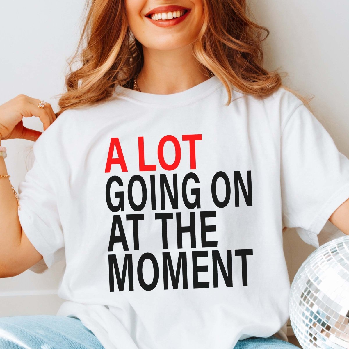 Not A Lot Going At The Moment Comfort Color Tee Limeberry