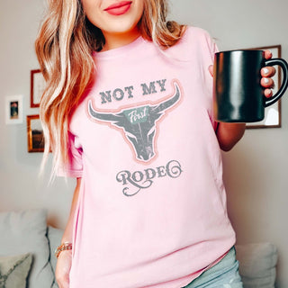Not My First Rodeo Comfort Colors Tee - Limeberry Designs