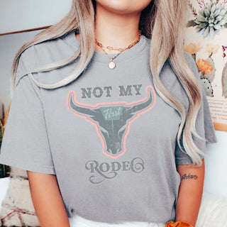 Not My First Rodeo Comfort Colors Tee - Limeberry Designs