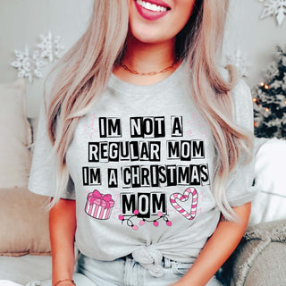 Not Regular Mom Christmas Mom Bella Graphic Tee - Limeberry Designs