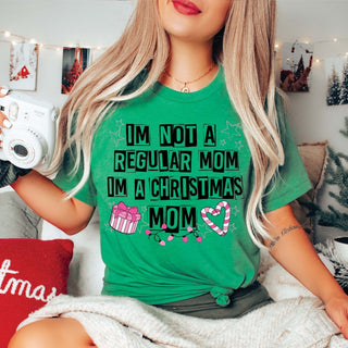 Not Regular Mom Christmas Mom Bella Graphic Tee - Limeberry Designs