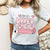 One Loved Teacher With Pencil Tee - Limeberry Designs