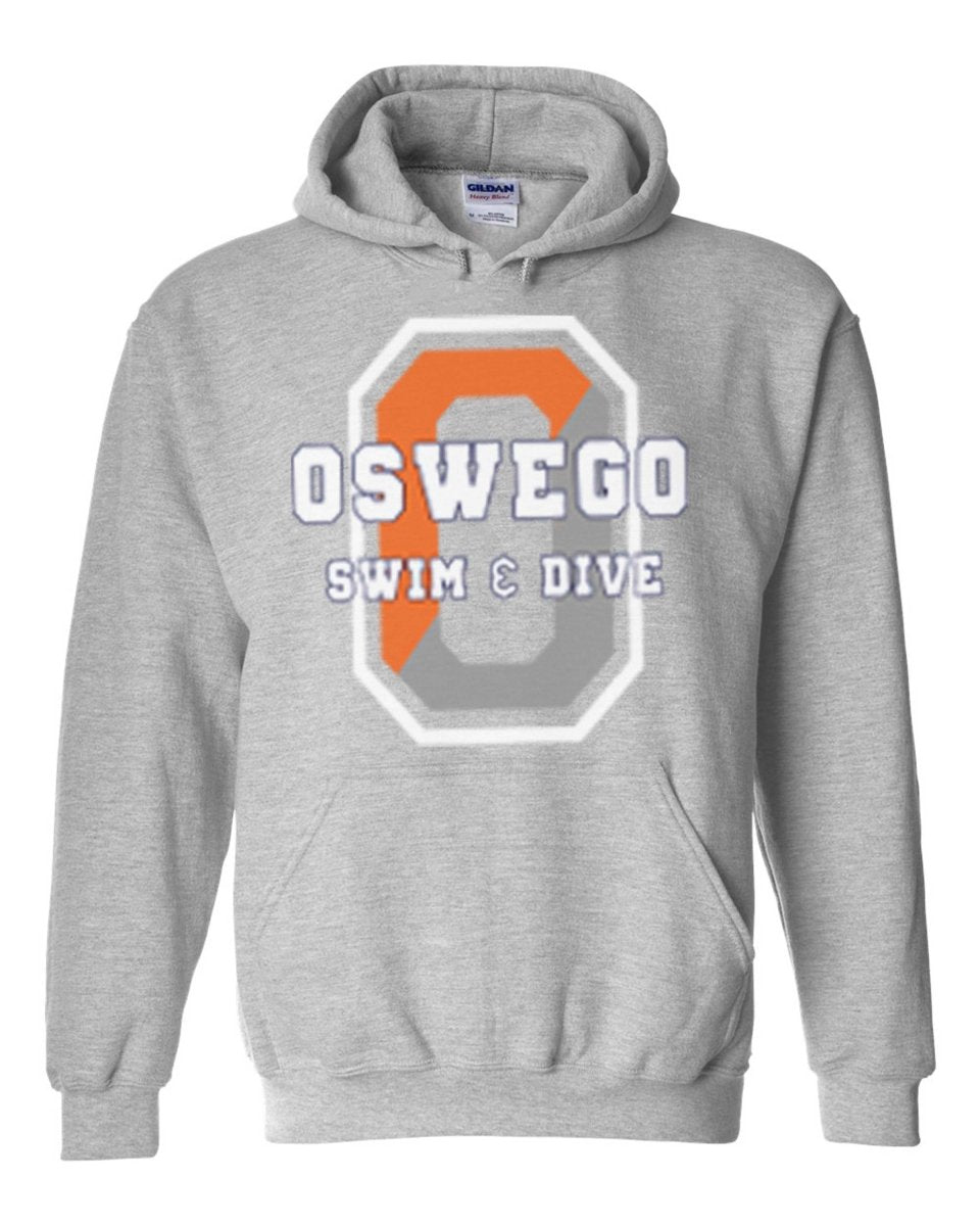 Oswego Swim & Dive Corded Crew - Limeberry Designs T-Shirt Retail