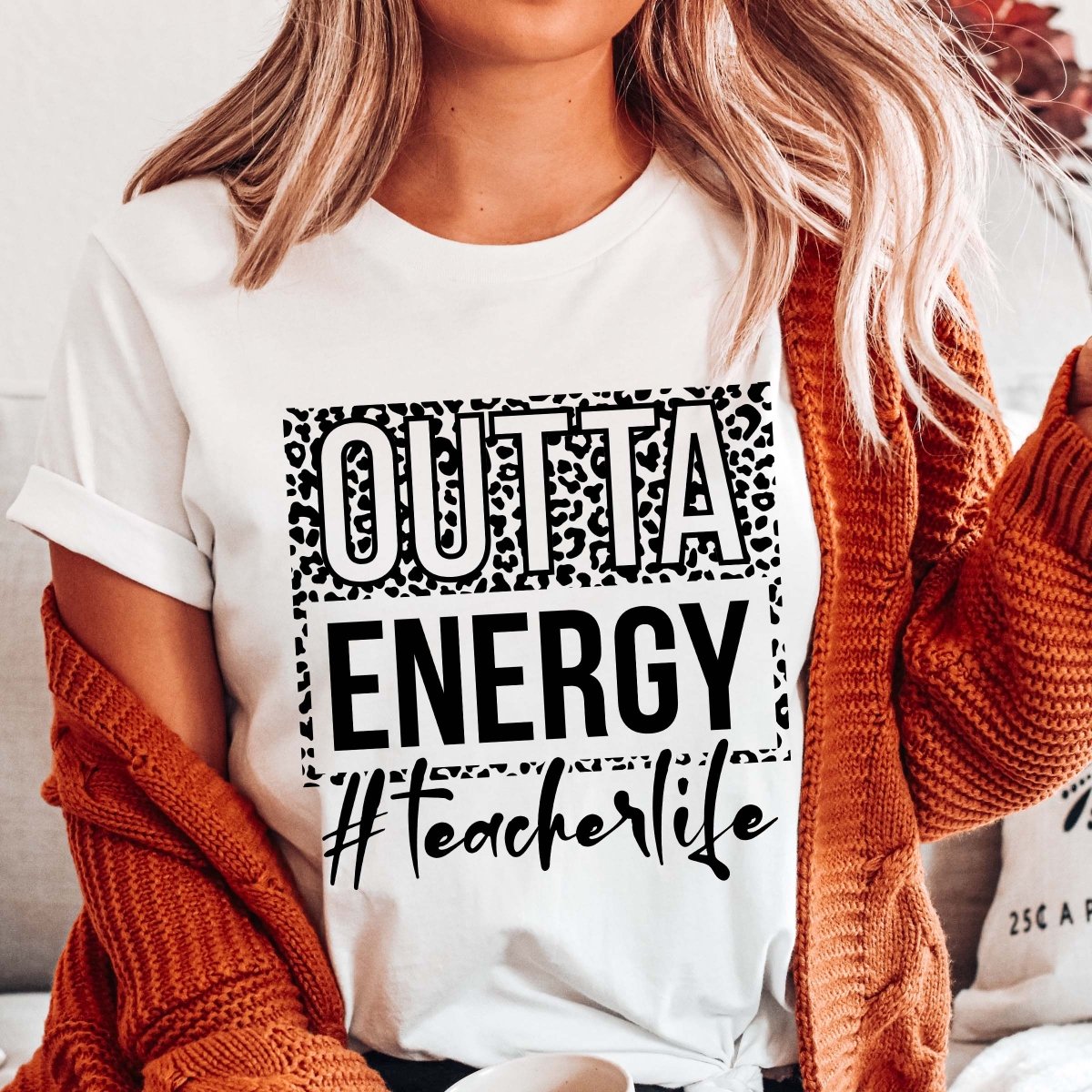 Outta Energy Teacher Life Tee - Limeberry Designs
