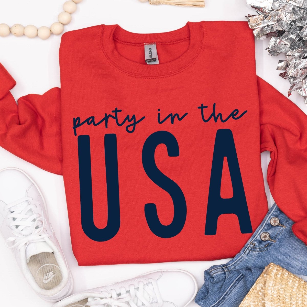 Party in the USA Crew - Limeberry Designs
