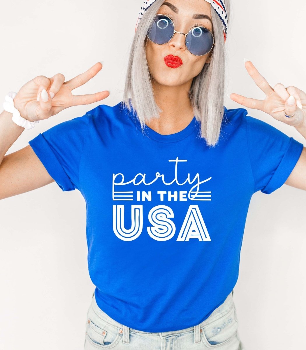 Party In the USA Tee - Limeberry Designs