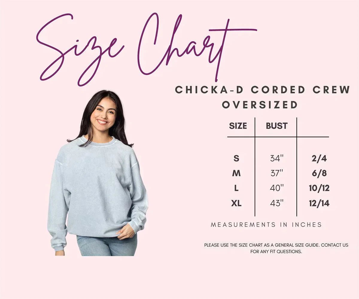 Chicka d size chart hotsell
