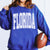 Personalized Collegiate Letter Wholesale Crew Sweatshirts - Limeberry Designs