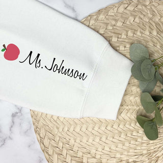 Personalized Teacher Crew | Crew Sweatshirts - Limeberry Designs