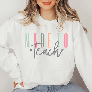 Personalized Teacher Crew | Crew Sweatshirts - Limeberry Designs