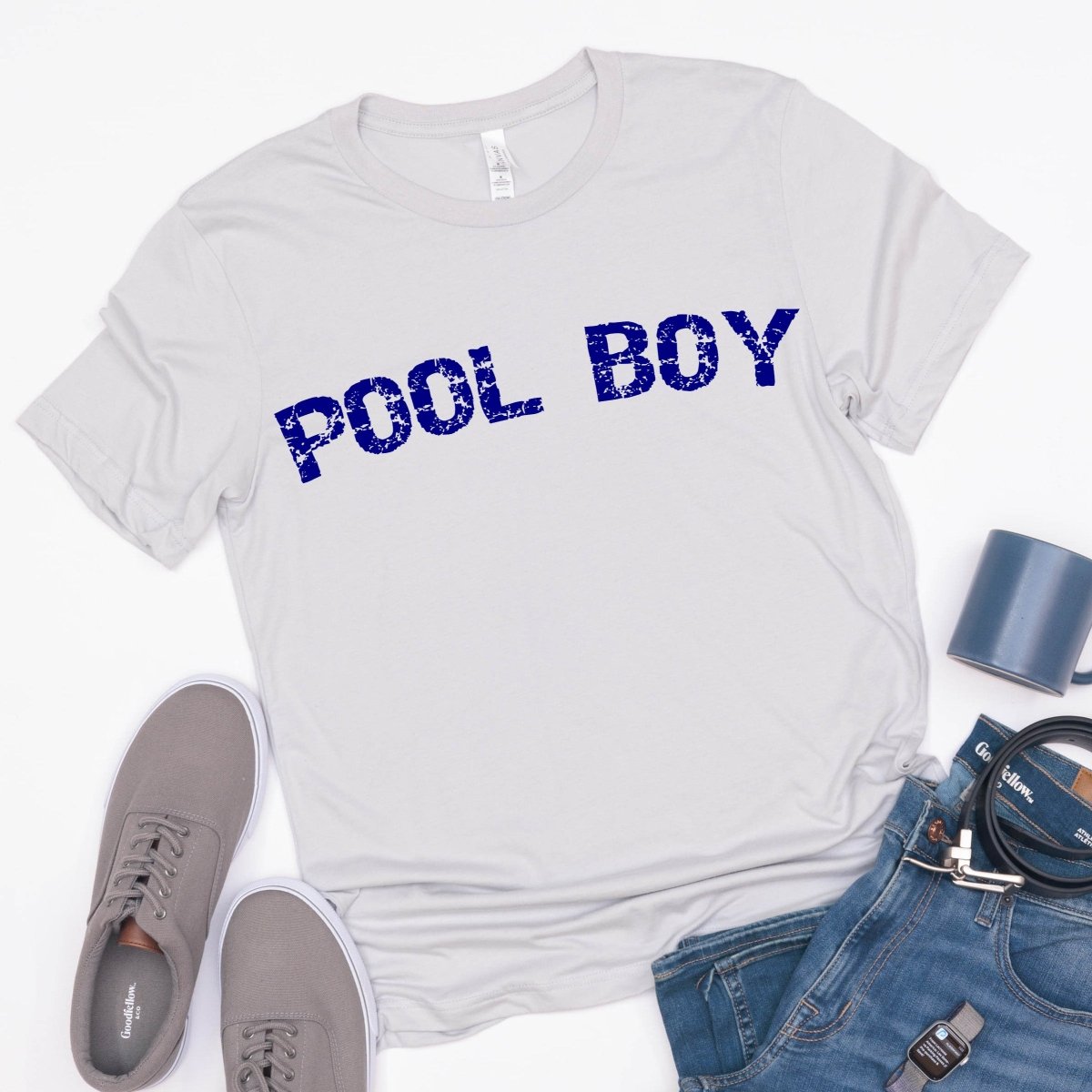 Pool Boy tee - Limeberry Designs