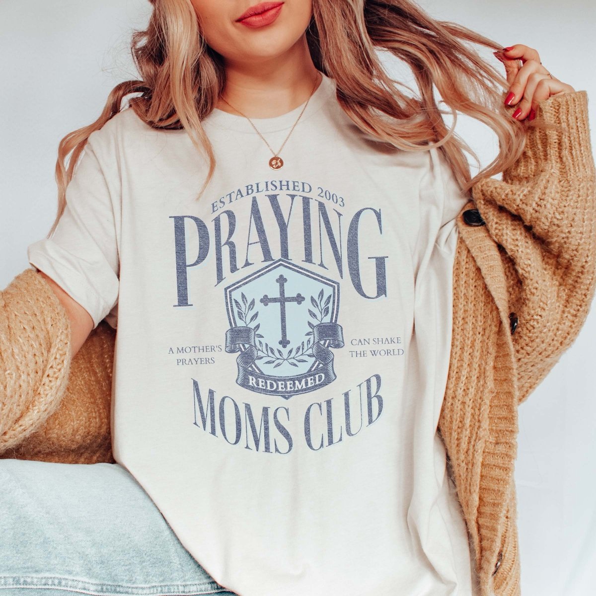 Praying Moms Club Tee - Limeberry Designs