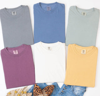 Premium Beachy Long Sleeve Dye Wash Tee - Limeberry Designs