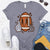 Retro Football Peace Sign Tee - Limeberry Designs