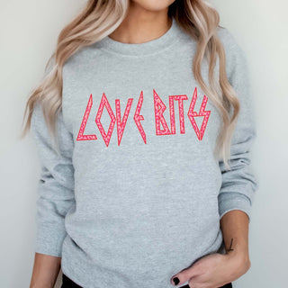 Rockin' Love Bites Crew Sweatshirt - Limeberry Designs