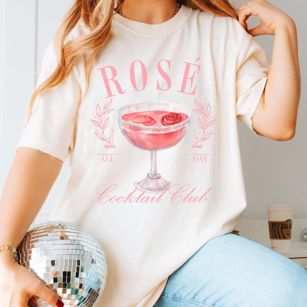 Rose&#39; All Day Cocktail Club Wholesale Tee - Limeberry Designs