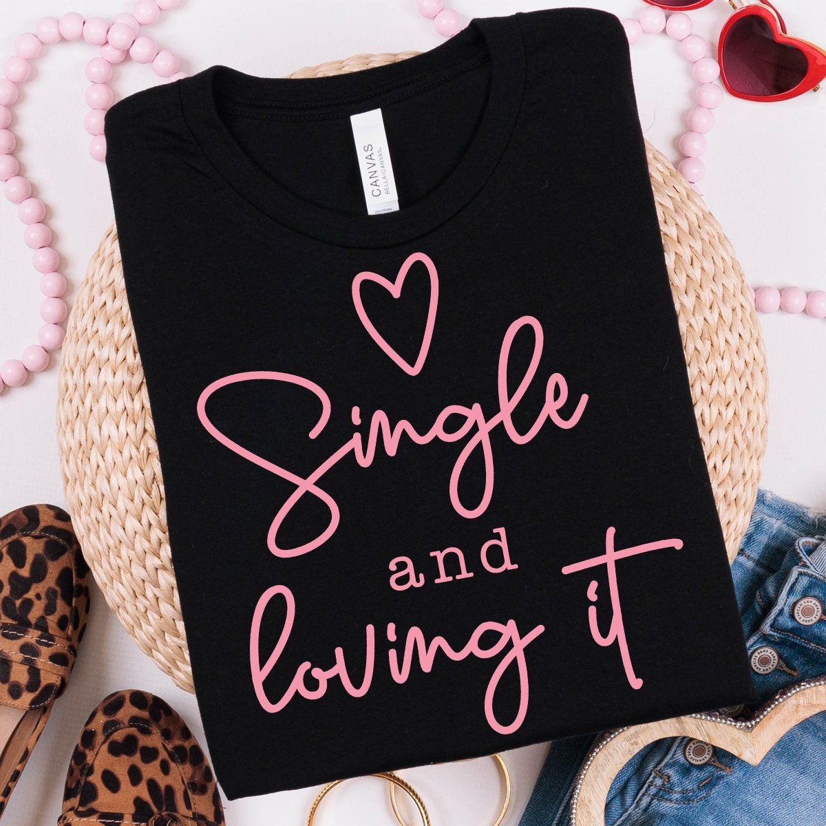 Single and Loving It Wholesale Tee - Limeberry Designs