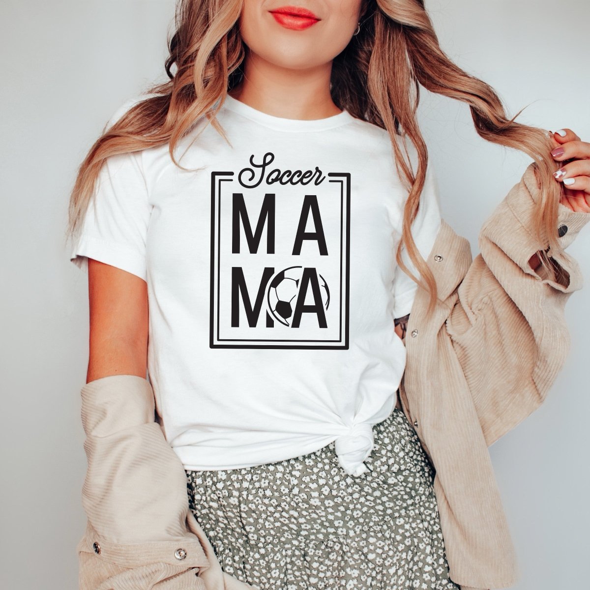 Soccer MAMA Tee - Limeberry Designs