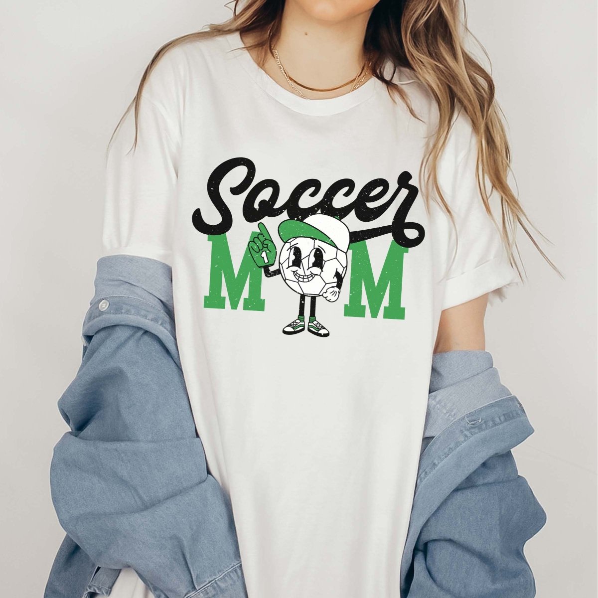 Soccer Mom Ball Tee - Limeberry Designs