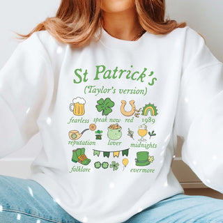 St. Patrick's Icons Sweatshirt - Limeberry Designs