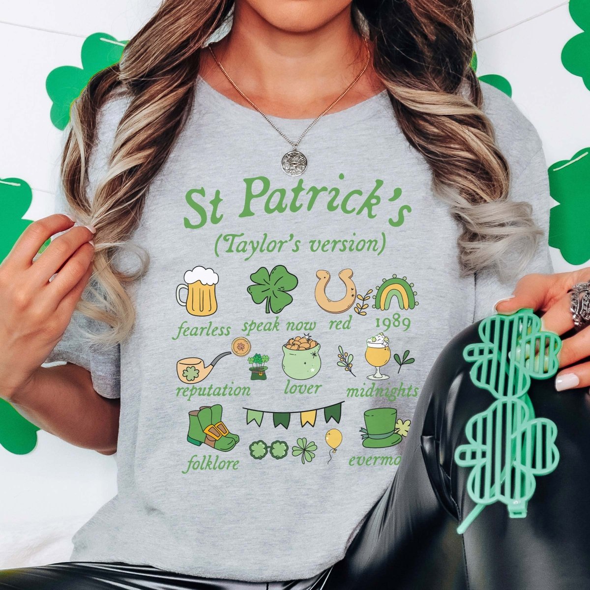 St. Patrick's Icons Tee - Limeberry Designs