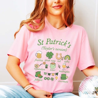 St. Patrick's Icons Tee - Limeberry Designs