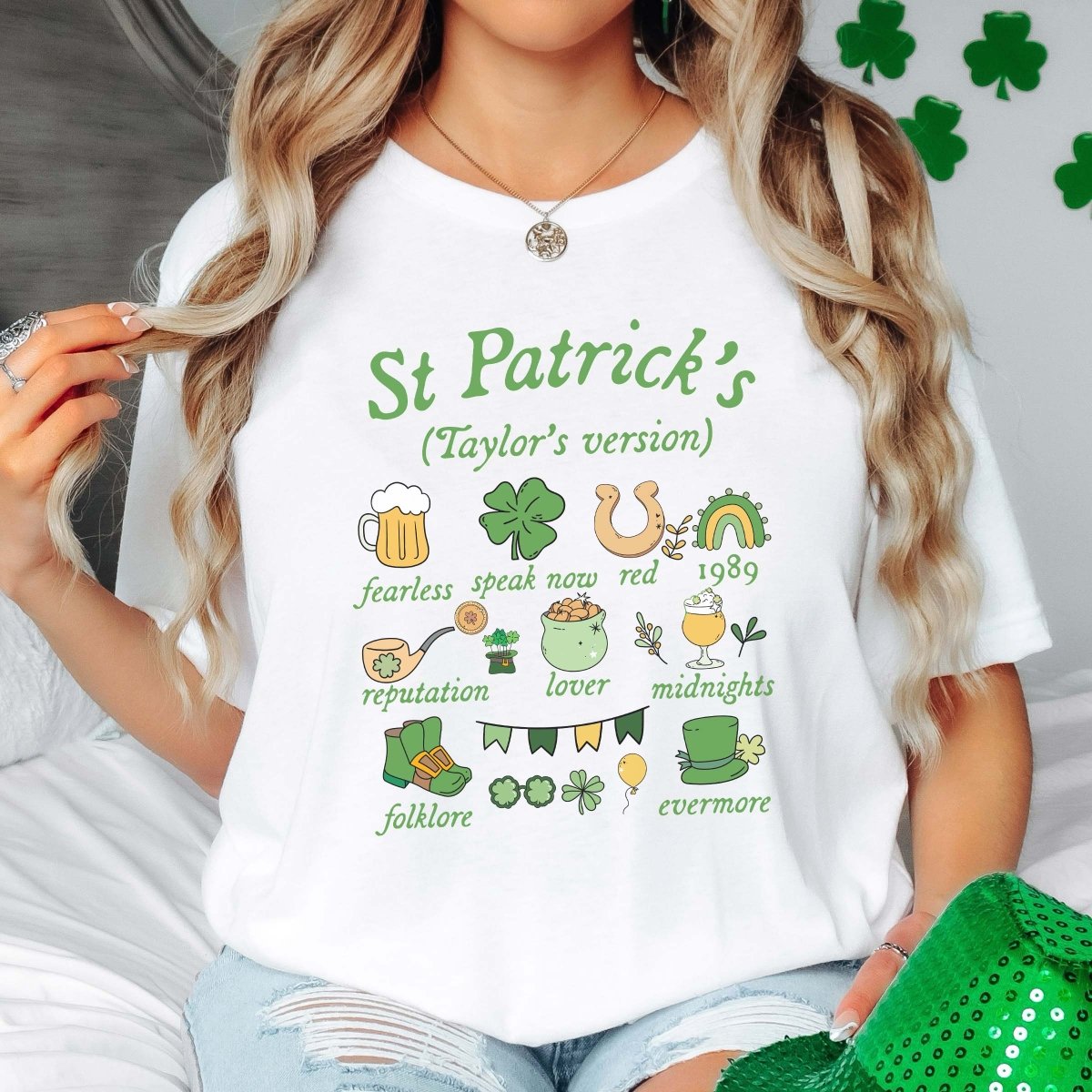 St. Patrick&#39;s Icons Tee - Limeberry Designs