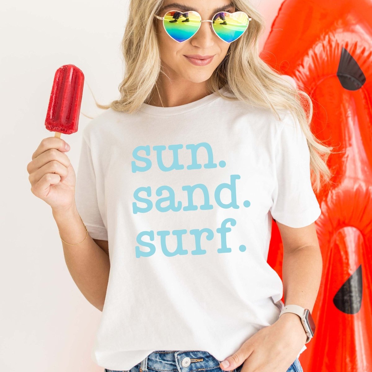 Sun Sand Surf Tee - Limeberry Designs
