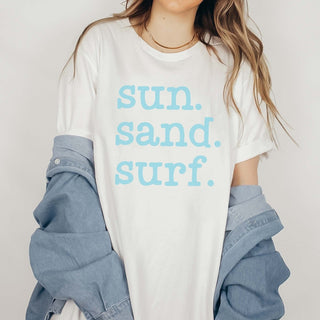 Sun Sand Surf Tee - Limeberry Designs